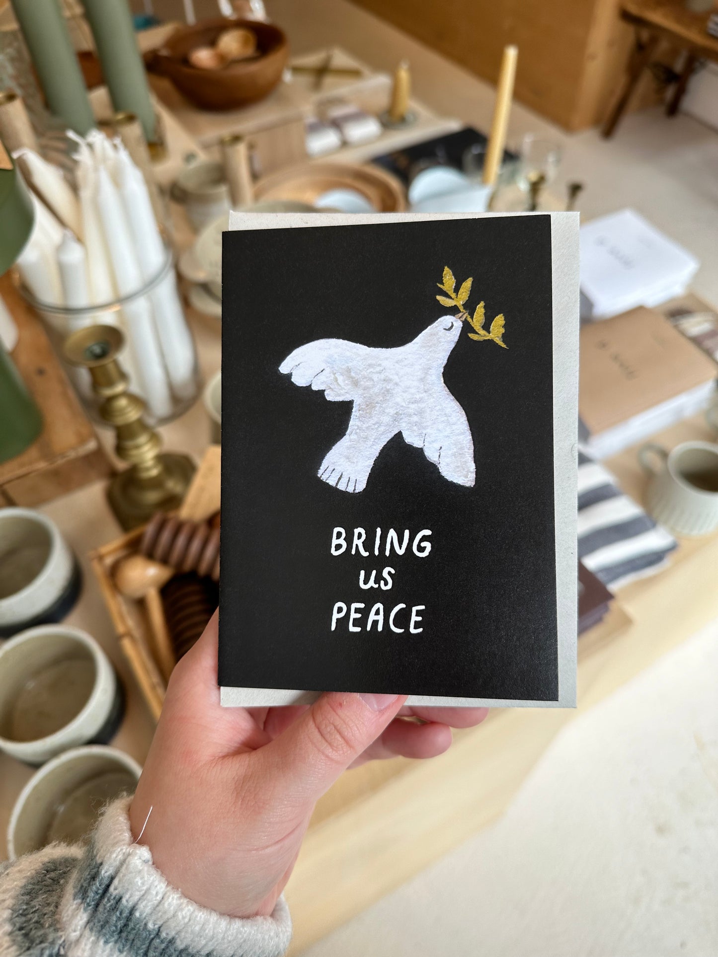 Bring Us Peace Card