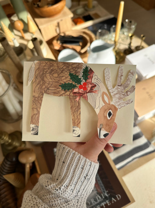 Reindeer Card