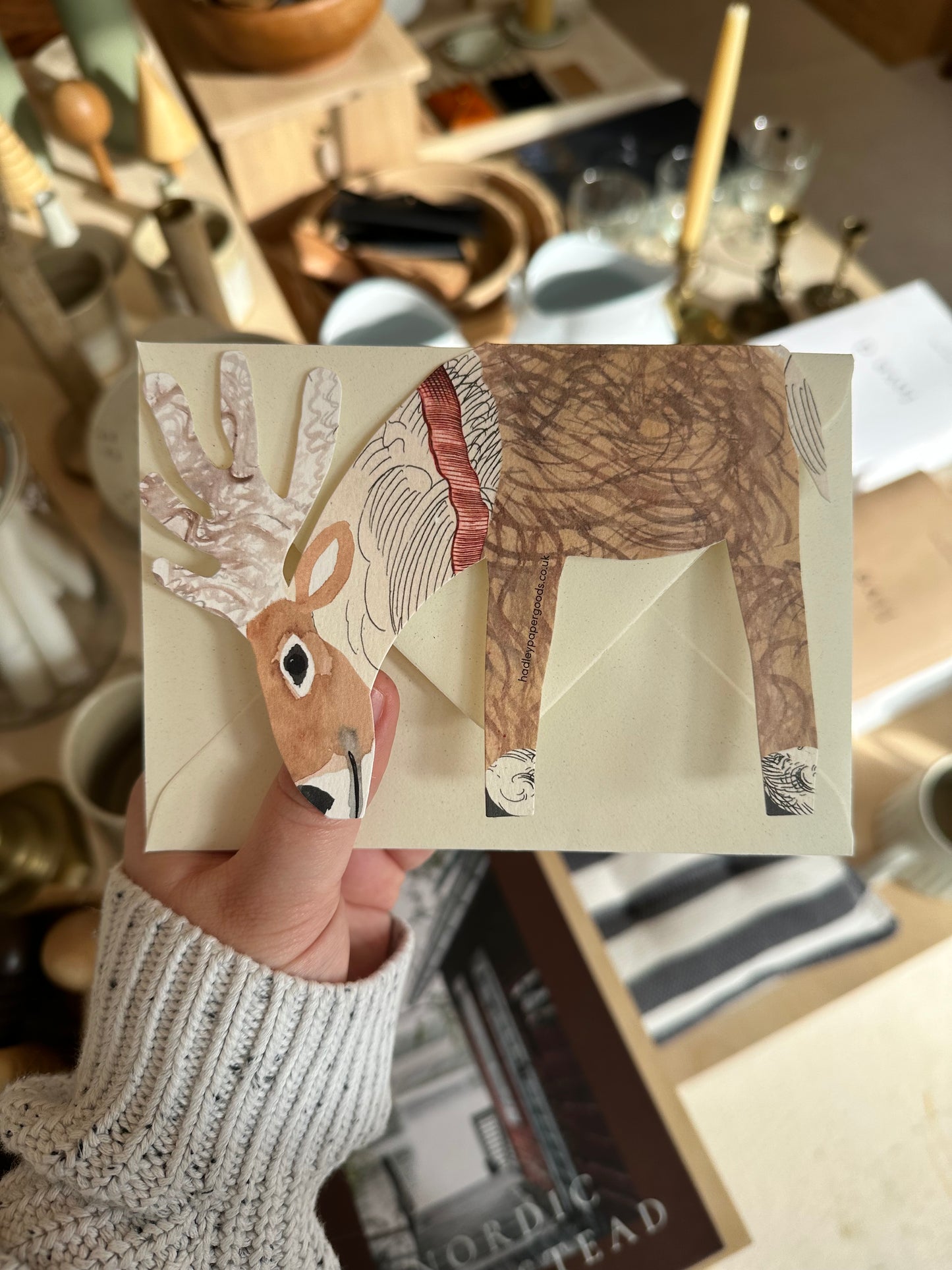 Reindeer Card