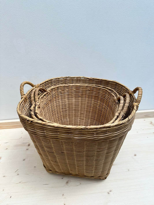 Vintage Square Basket