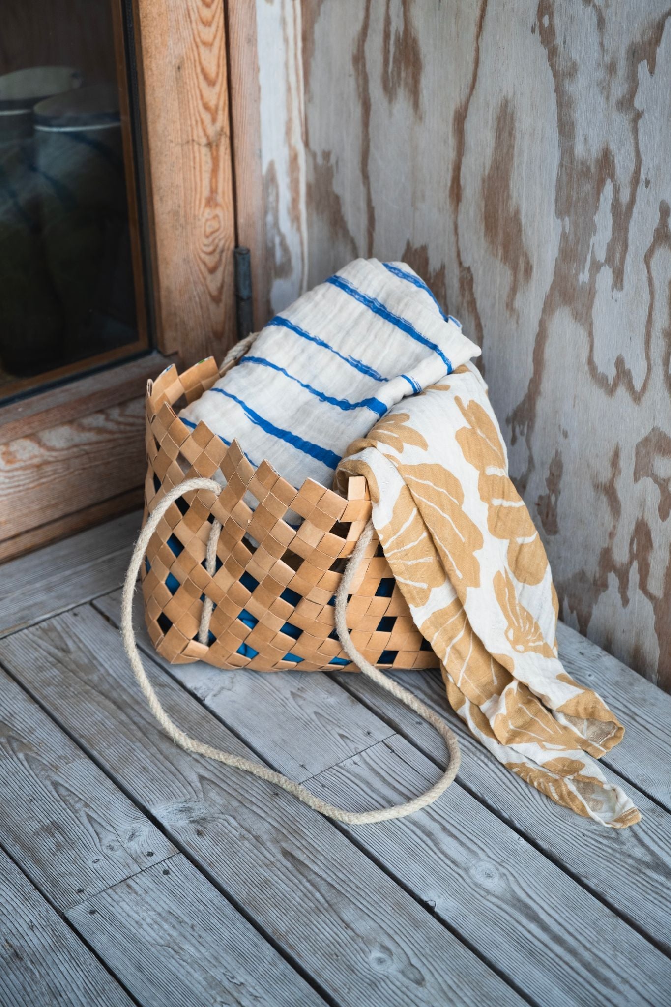 Våg Muslin Blanket | Blue