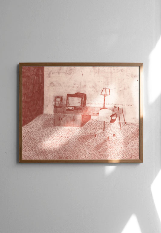 From a Hotel Room in Colorado Print