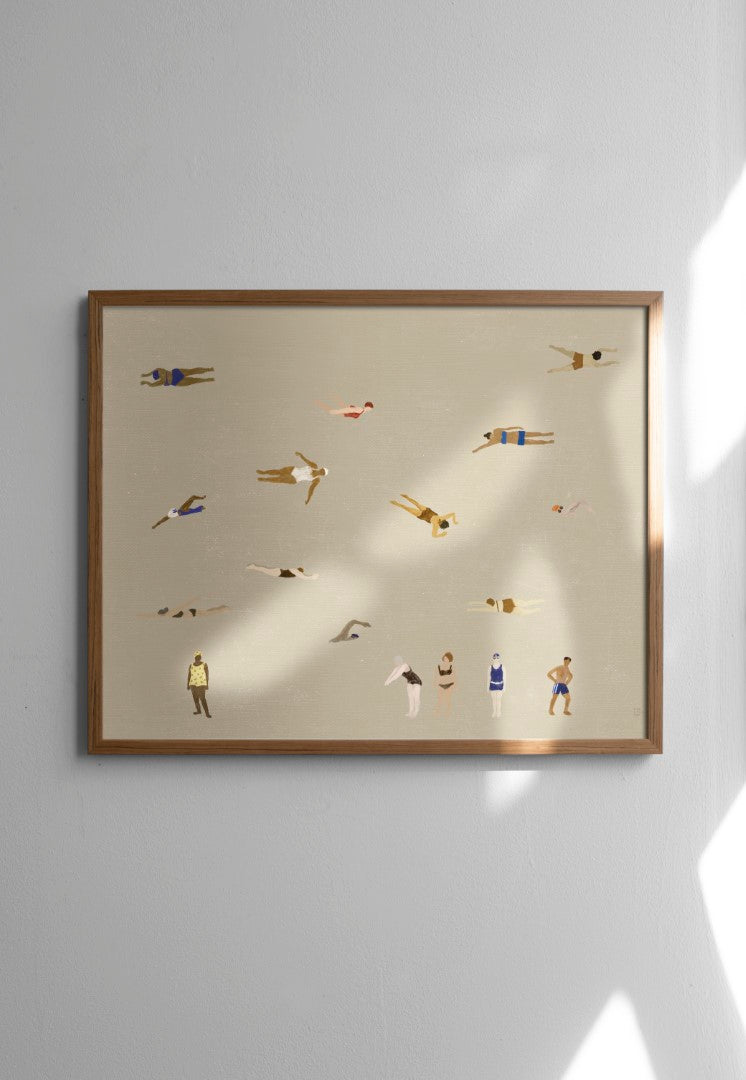 Swimmers Print | Sand