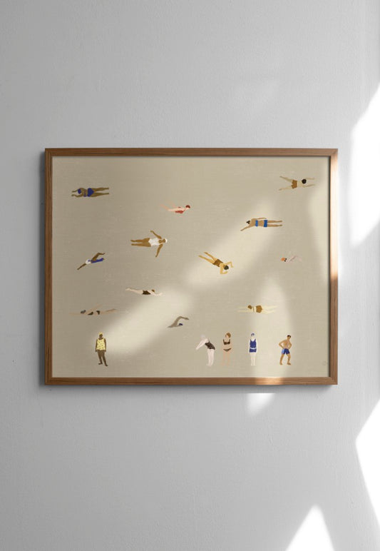 Swimmers Print | Sand