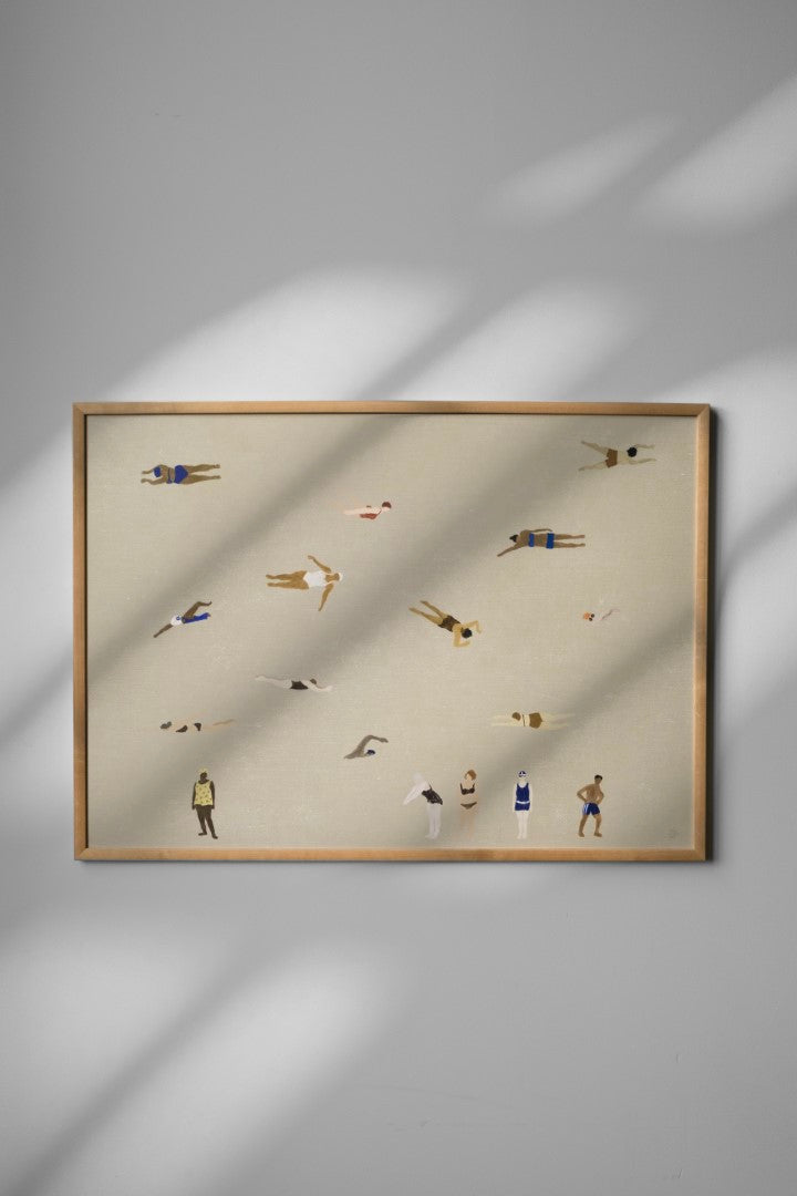 Swimmers Print | Sand
