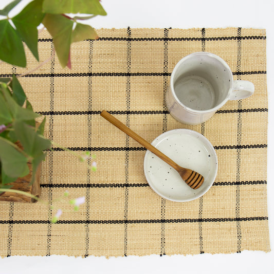 Raffia Placemat | Grid