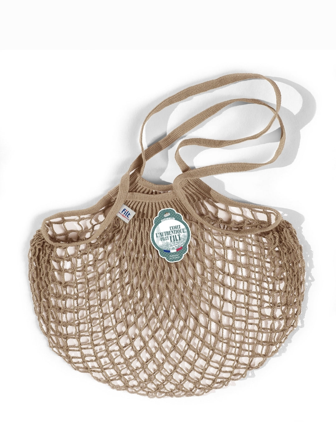 French String Market Bag | Beige