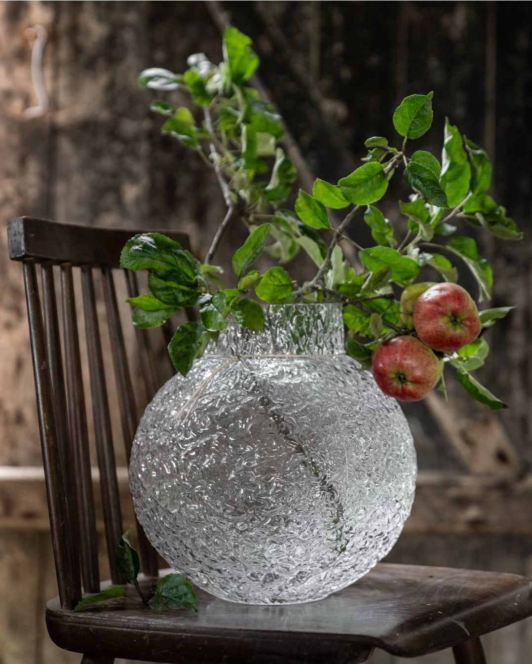 Mönstrad Glass Vase