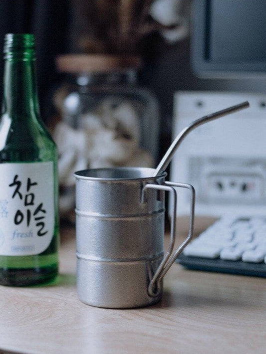 Handmade Japanese Steel Cup