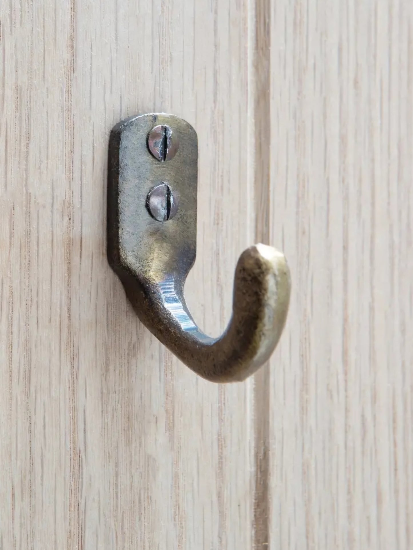 Single Coat Hook | Raw