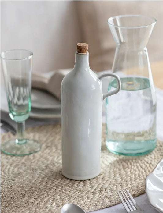 Stoneware Oil Bottle