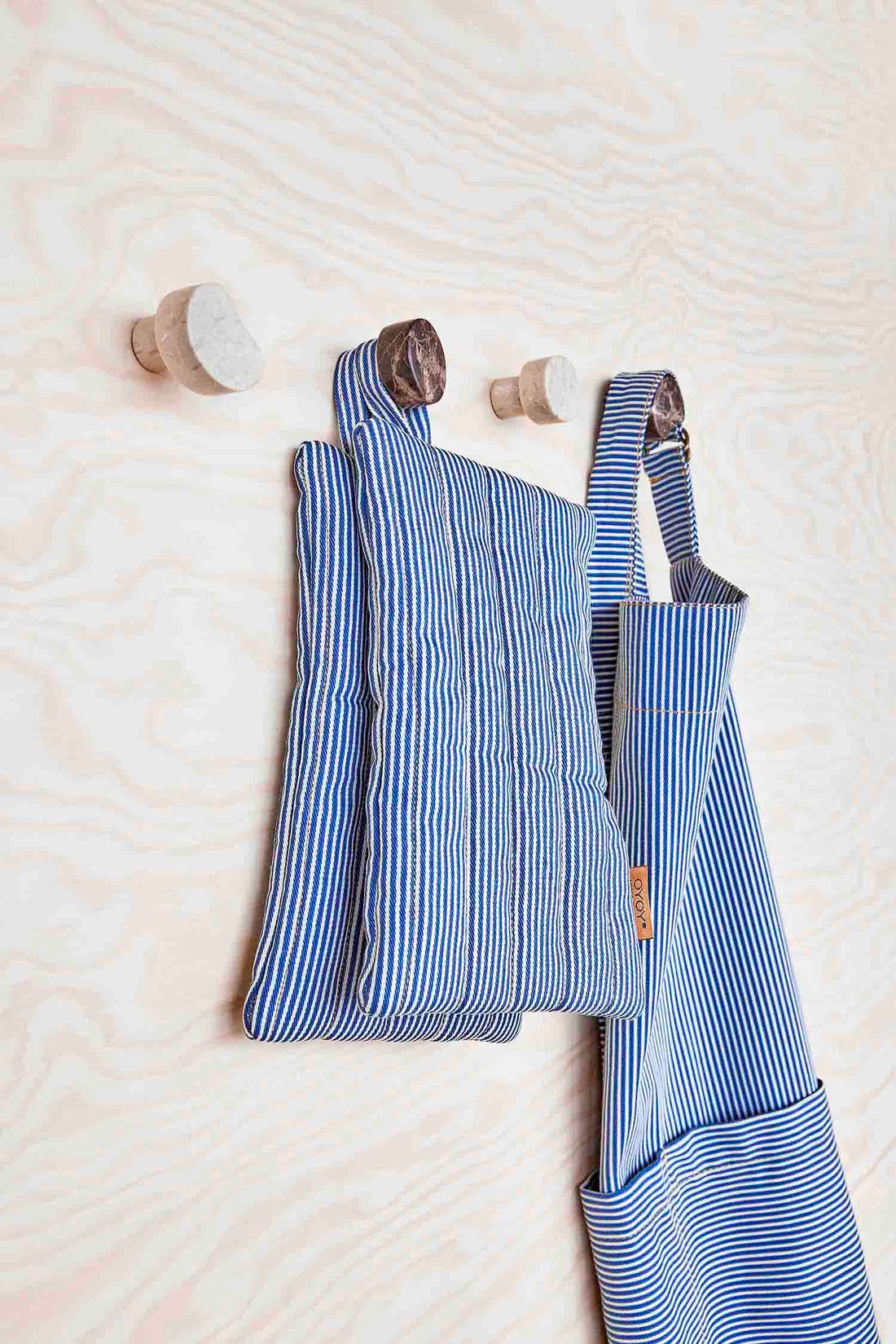 Cotton Striped Apron