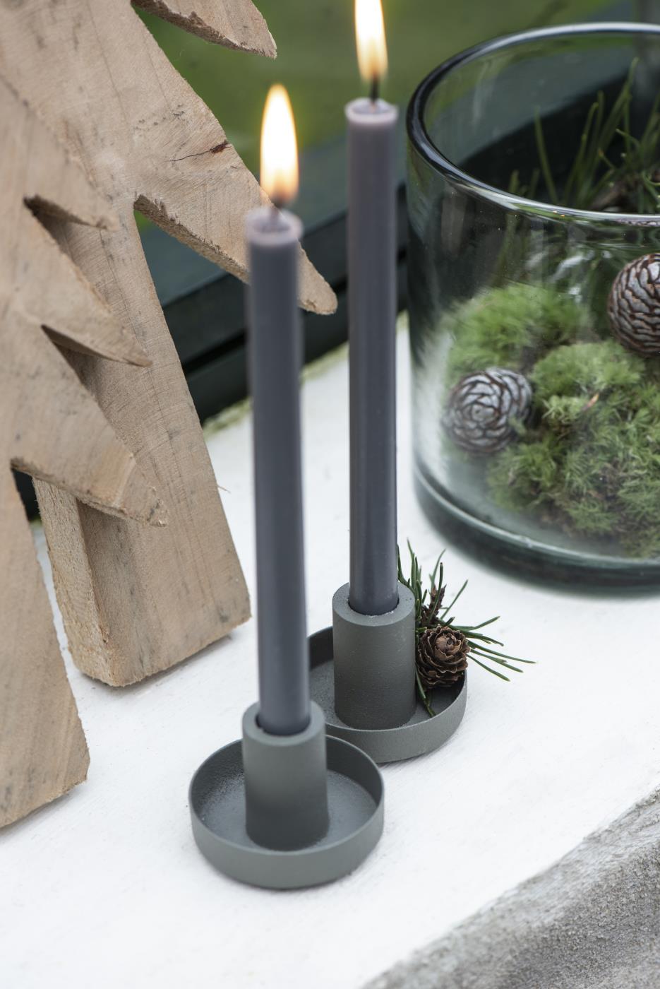 Iron Candle Holder | Pencil