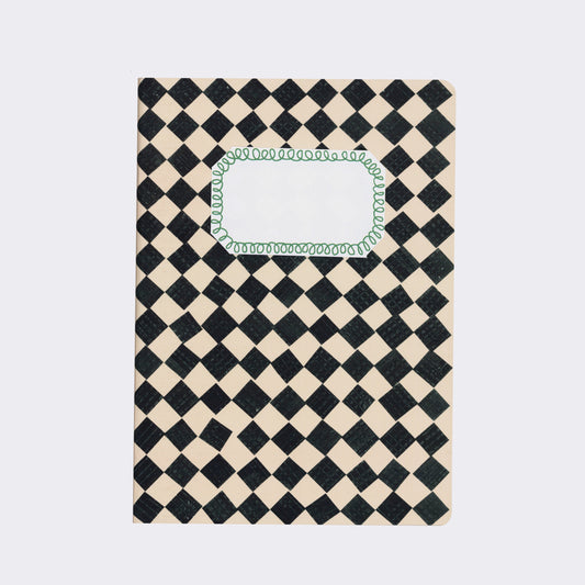Chequered Sketch/Notebook | B&W