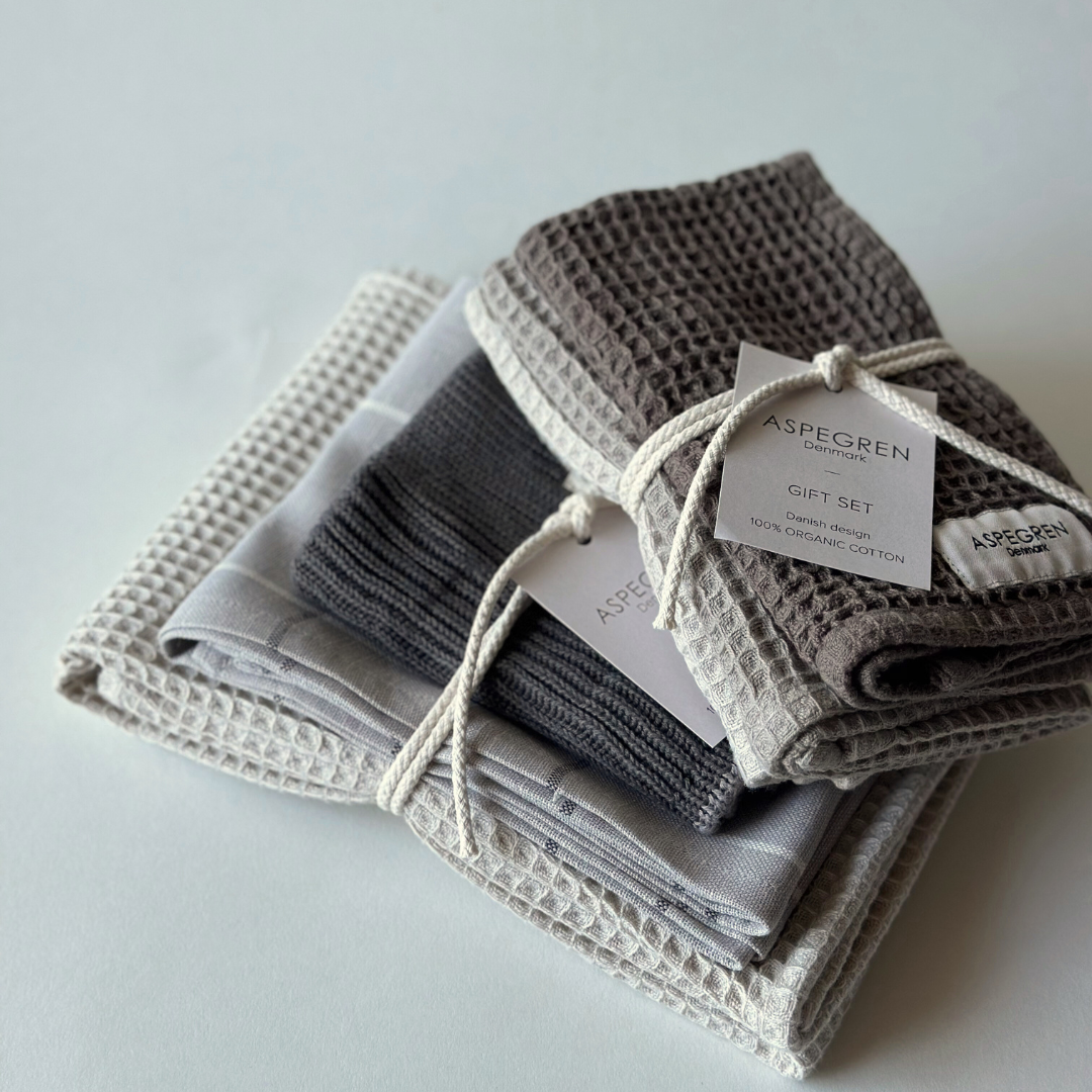 Knitted Dishcloth Gift set | Pepper