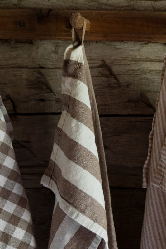 Bred Rand | Tea Towel Mole White