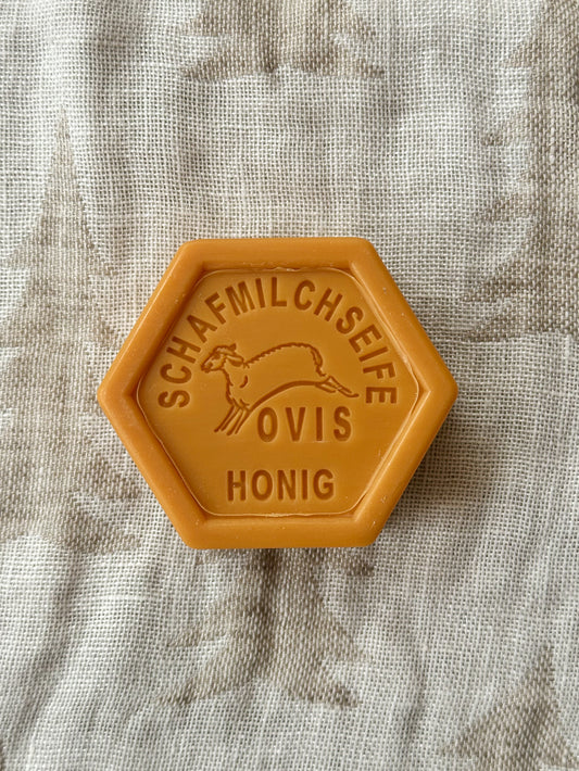 Sheep's Milk Honey Hex Soap