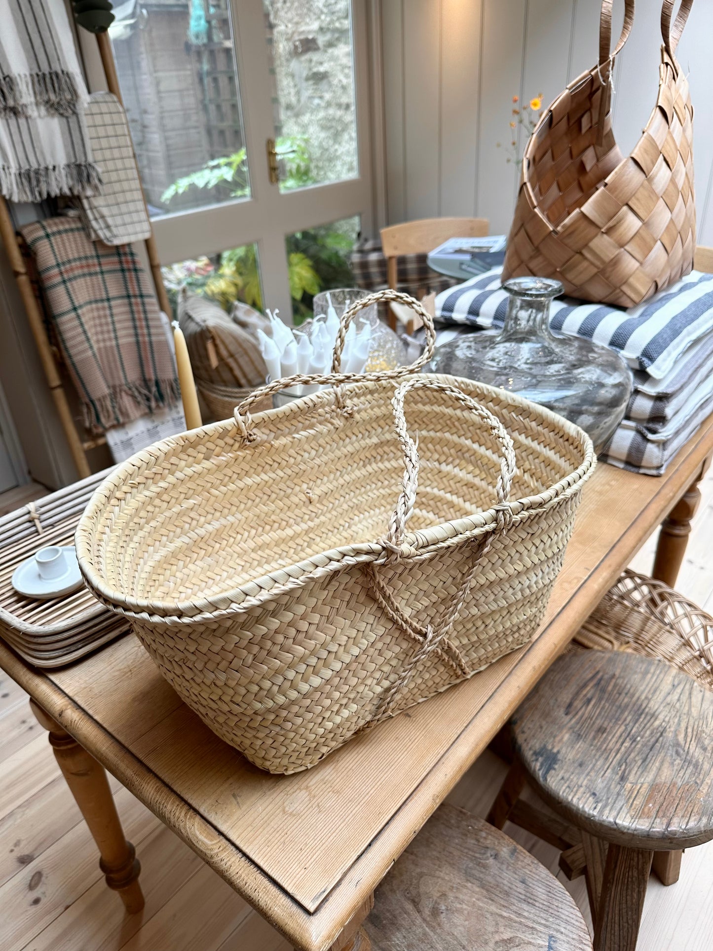 Cross Woven Basket