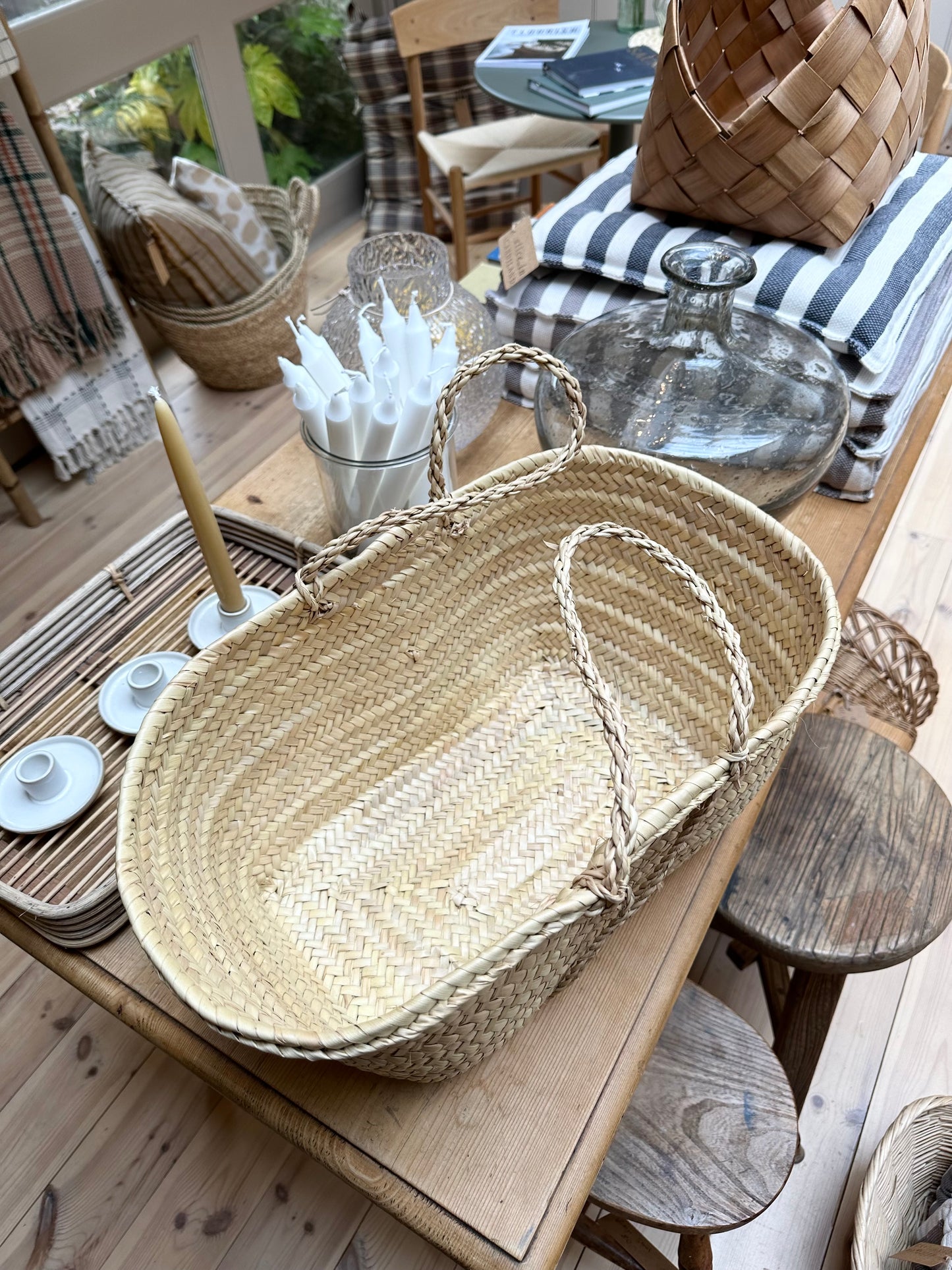 Cross Woven Basket