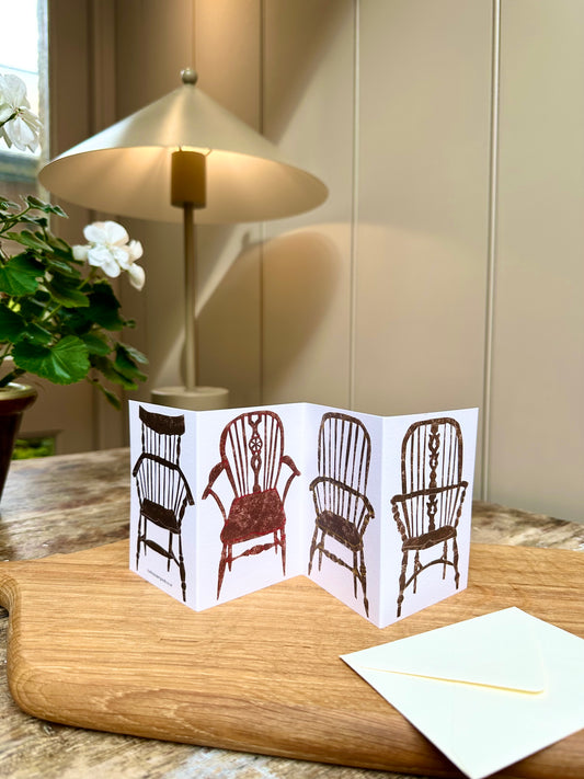 Chairs Fold Out Card