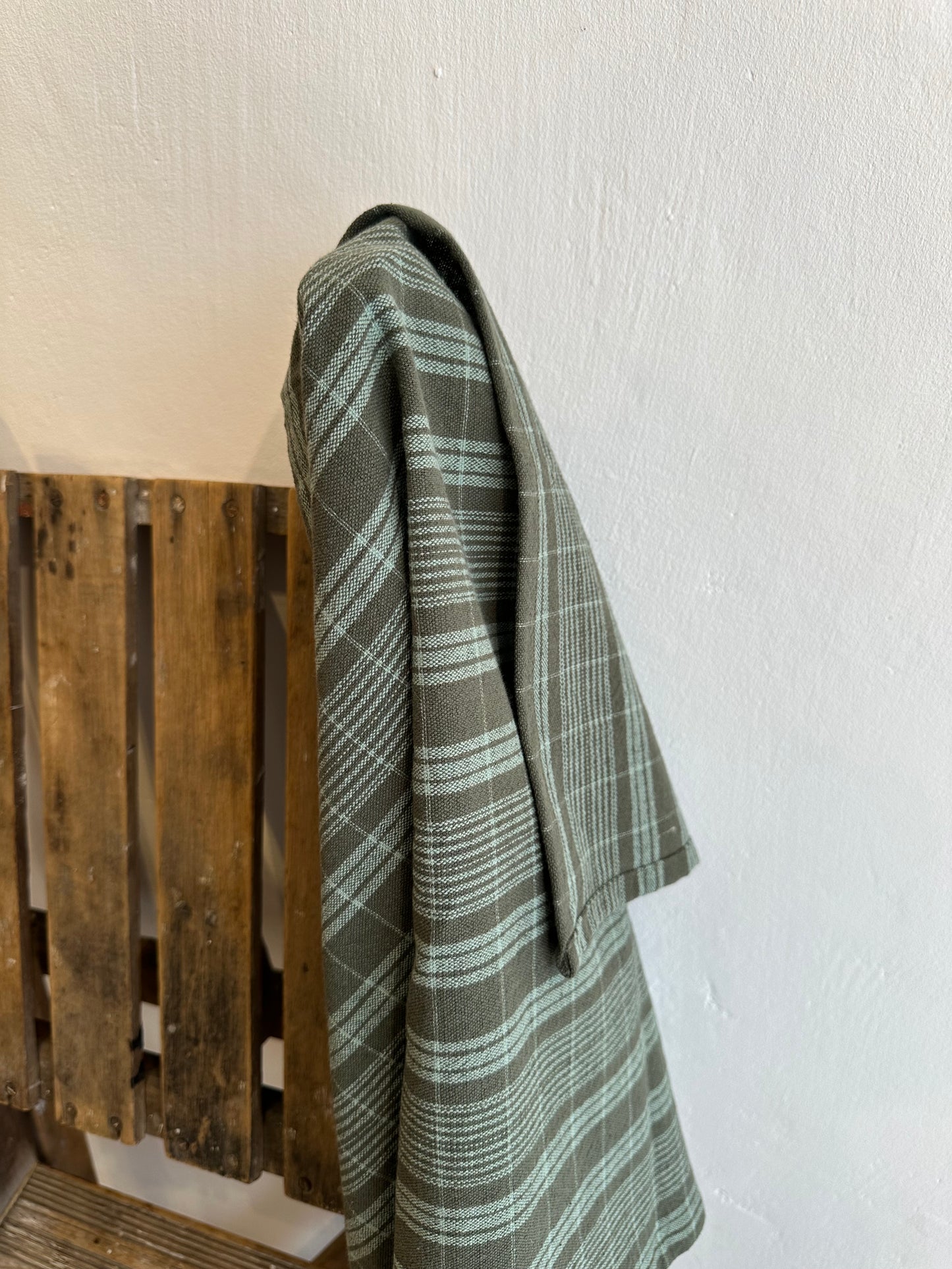 Plaid Tea Towel | Green