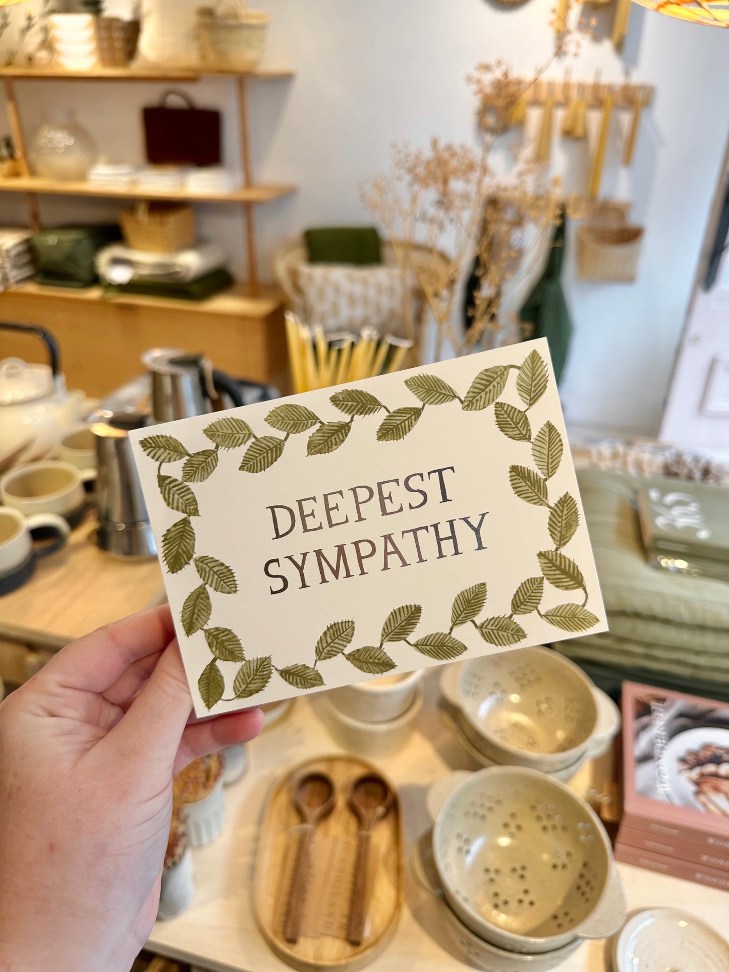 Deepest Sympathy Card