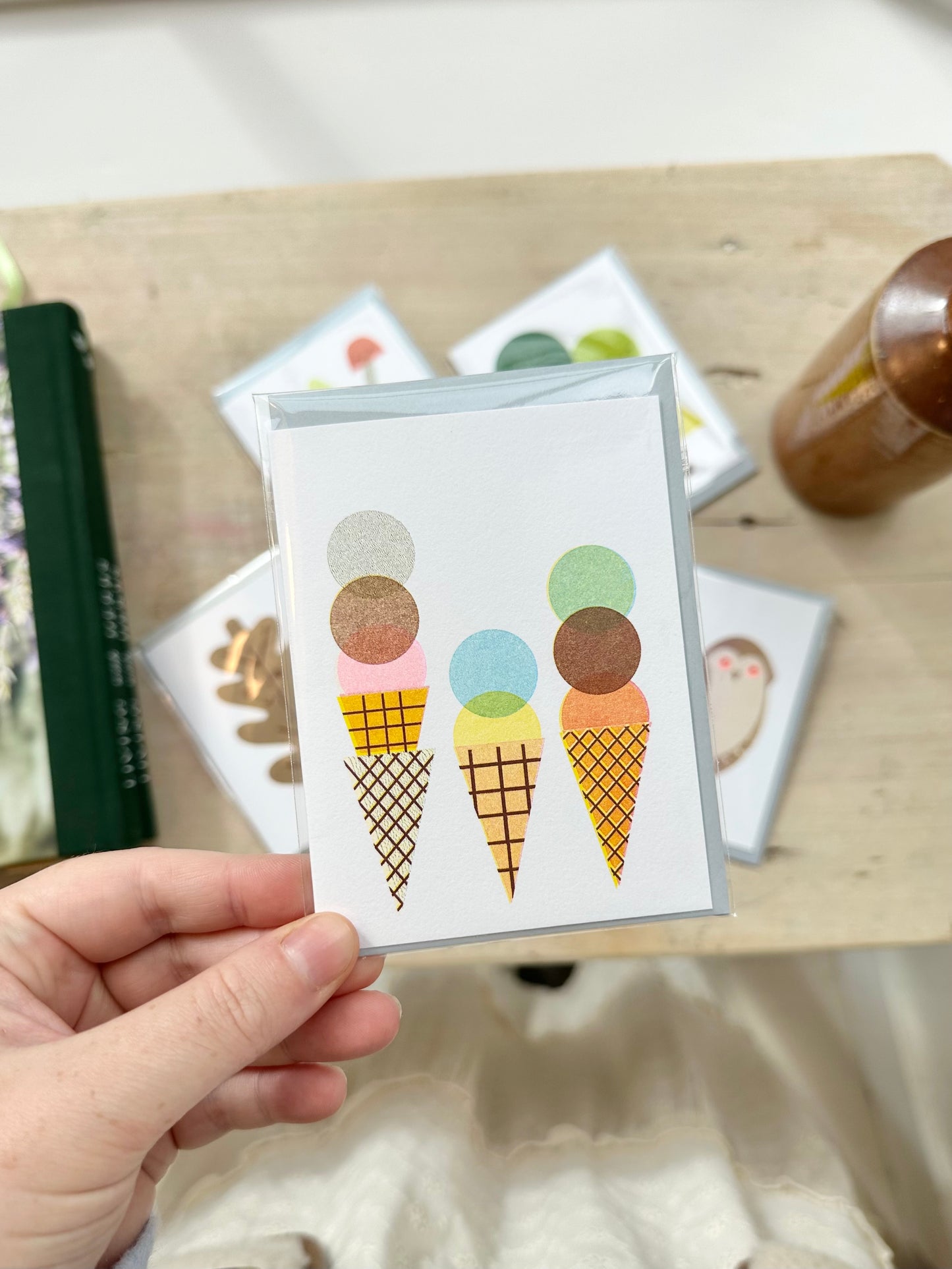 Ice Cream Mini Card