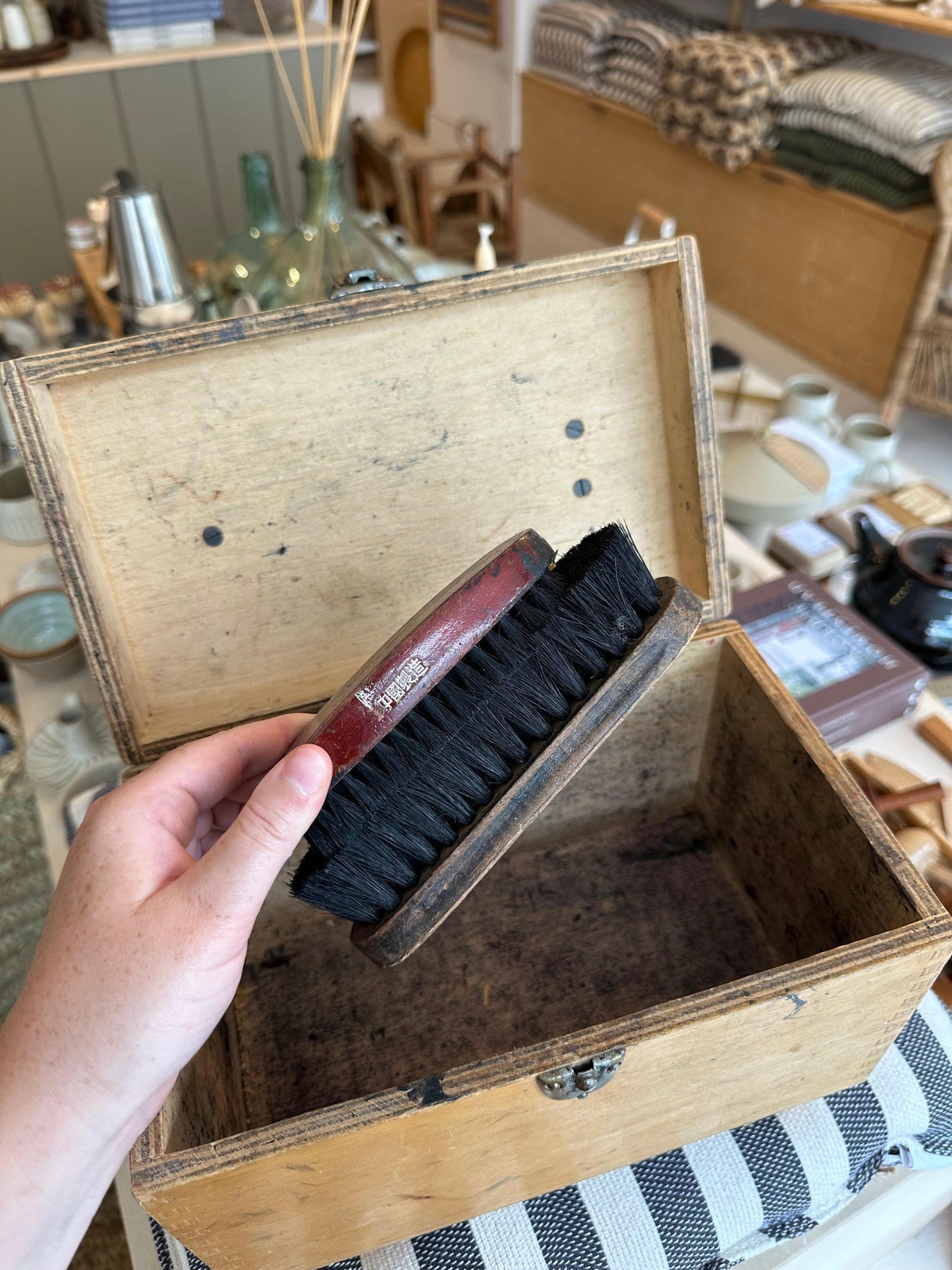 Vintage Shoe Shine Box