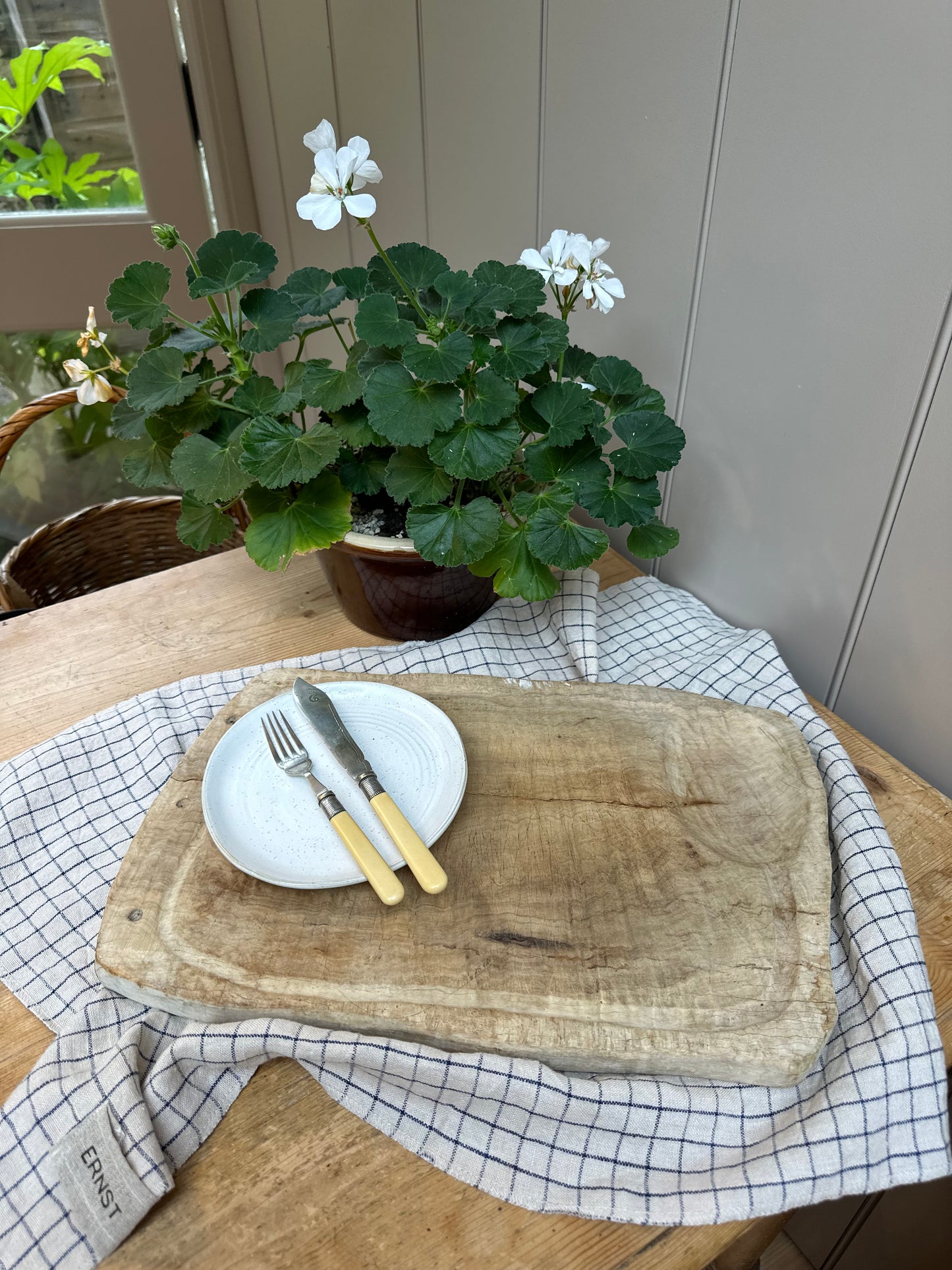 Vintage Wood Chopping Board