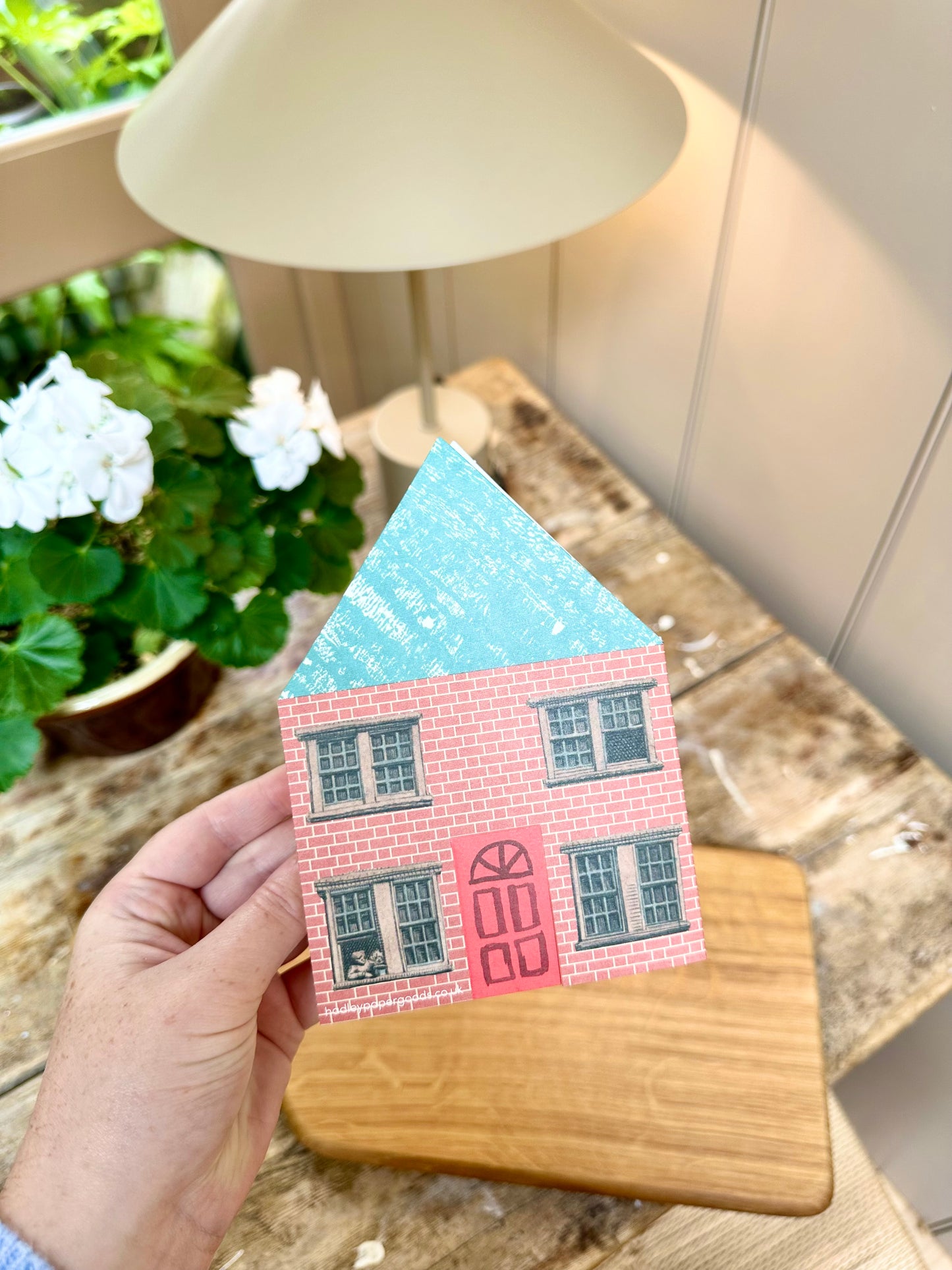 House Concertina Card