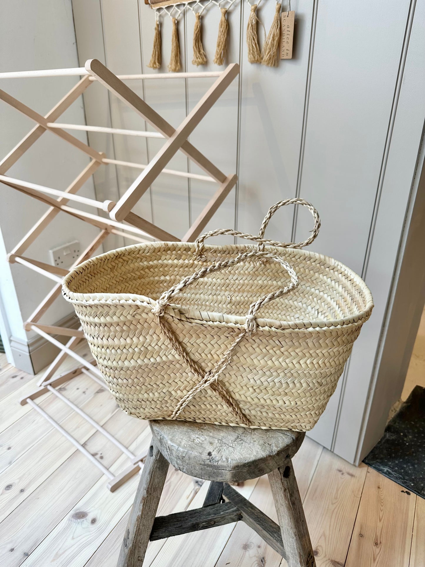 Cross Woven Basket