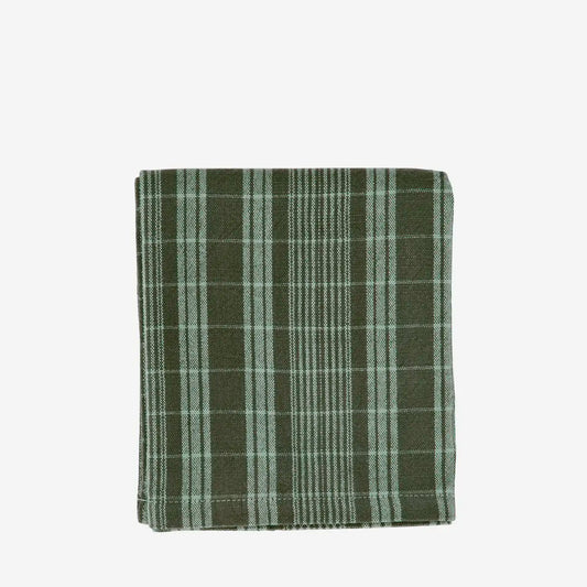 Plaid Tea Towel | Green