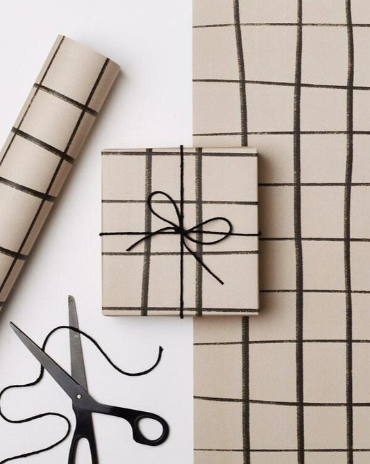 Grid Gift Wrap