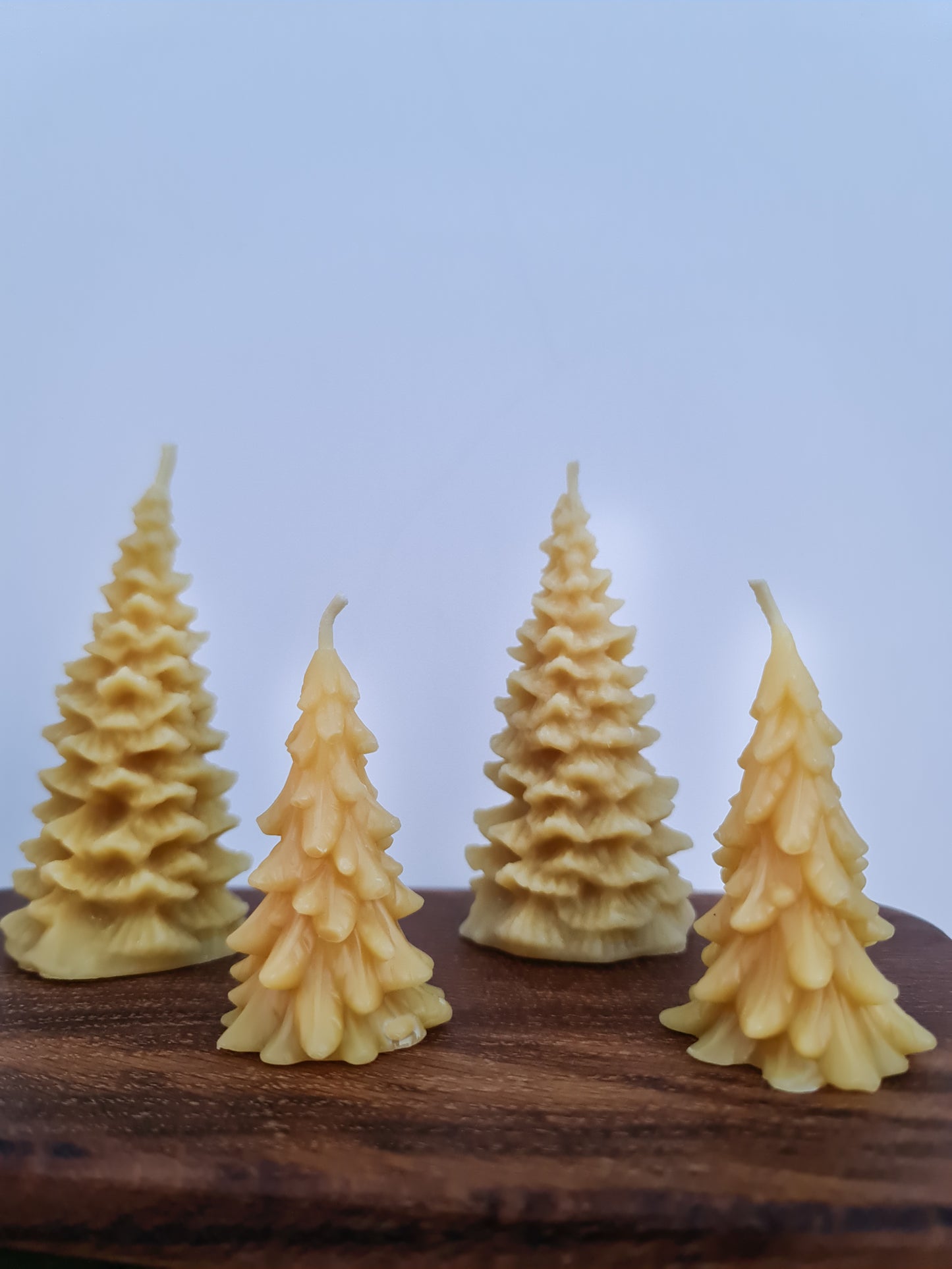 Hand Poured Beeswax Tree Candle