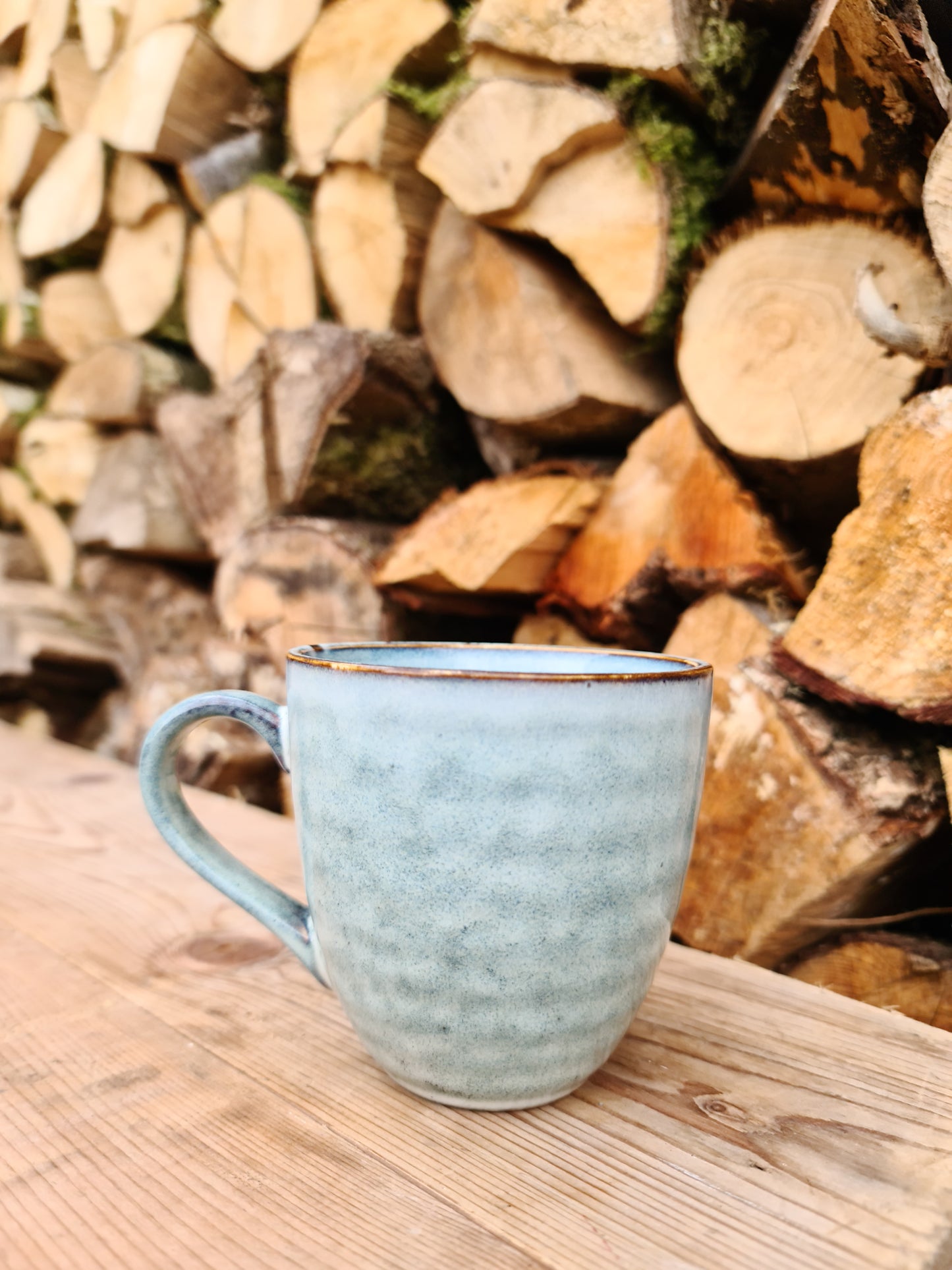 Rustic Mug | Grey/Blue