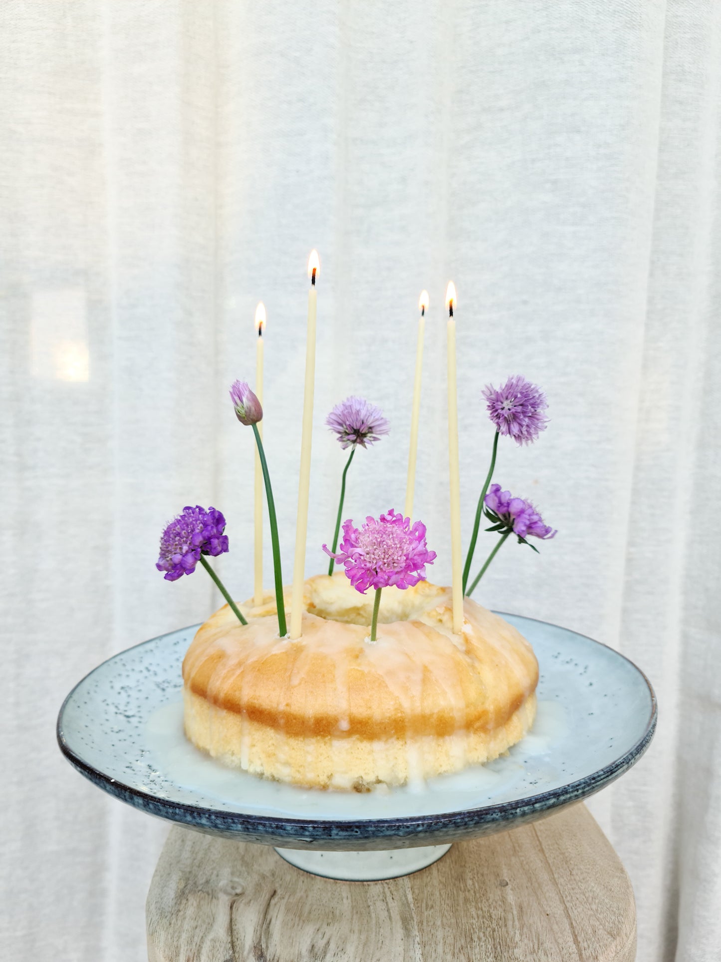 Rustic Cake Stand Dish