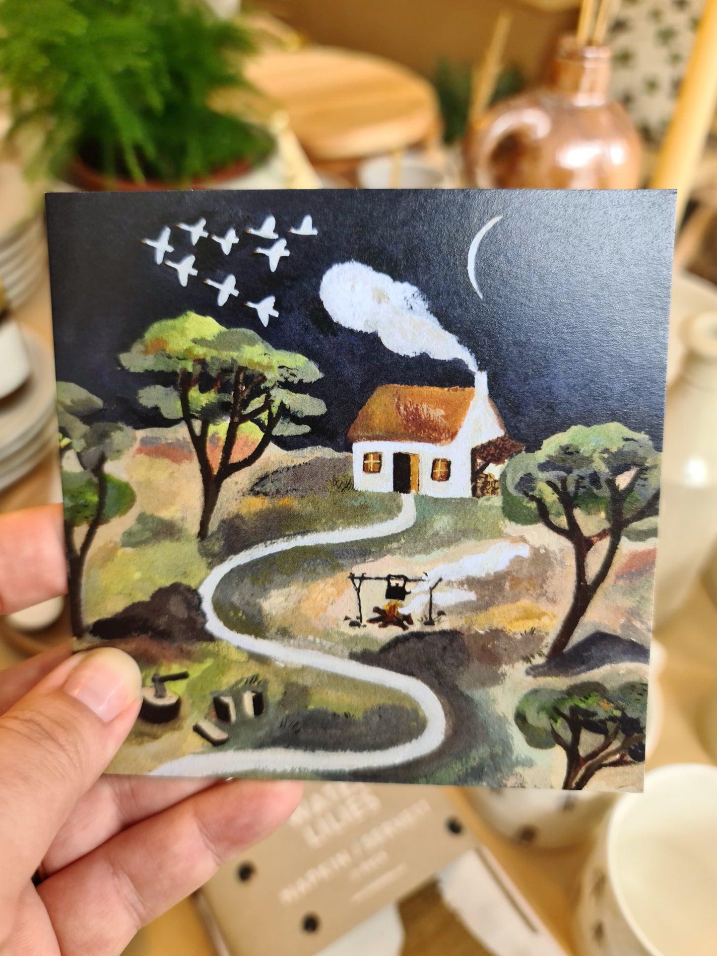 Under the Crescent Moon Card