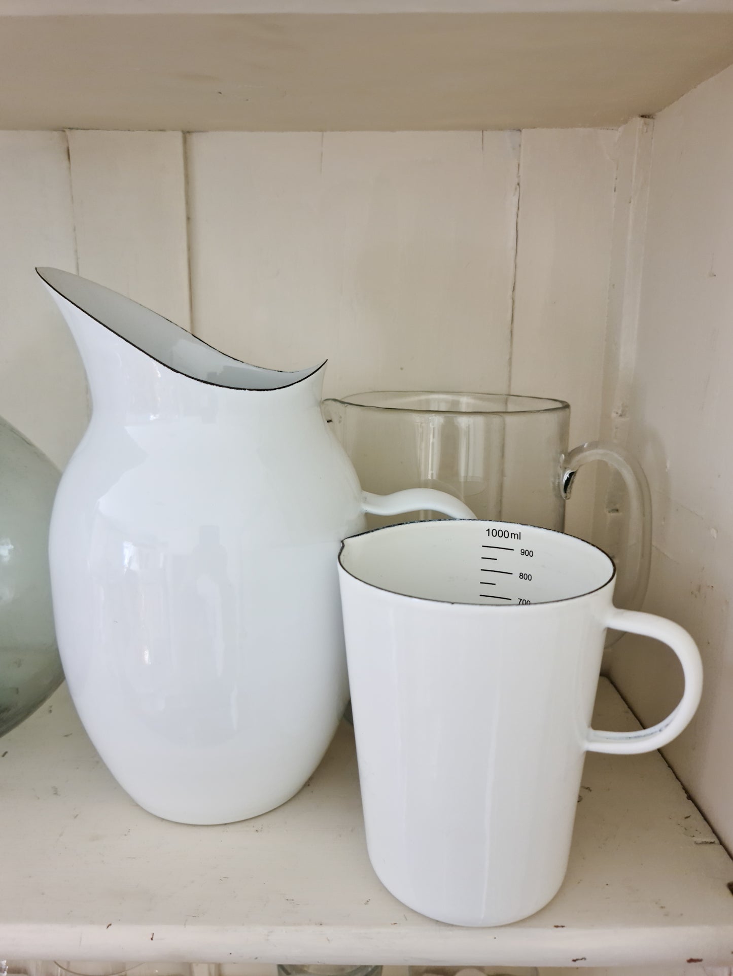 Enamel Water Pitcher