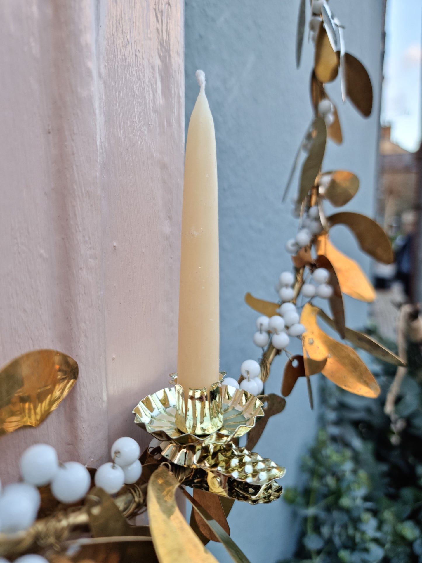 Tree/ Chime English Beeswax Candles