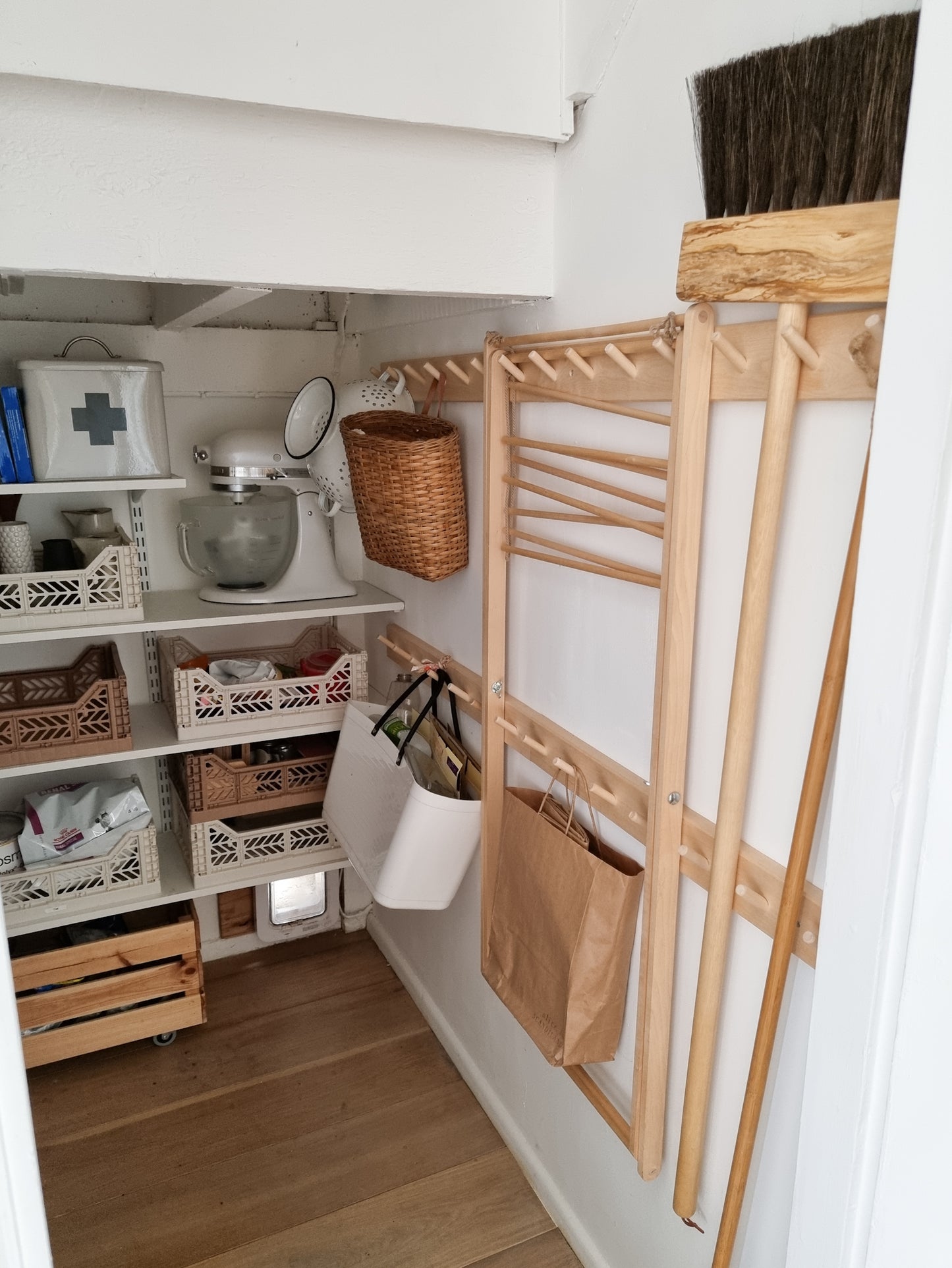 Foldable Birch Wash Dryer Airer