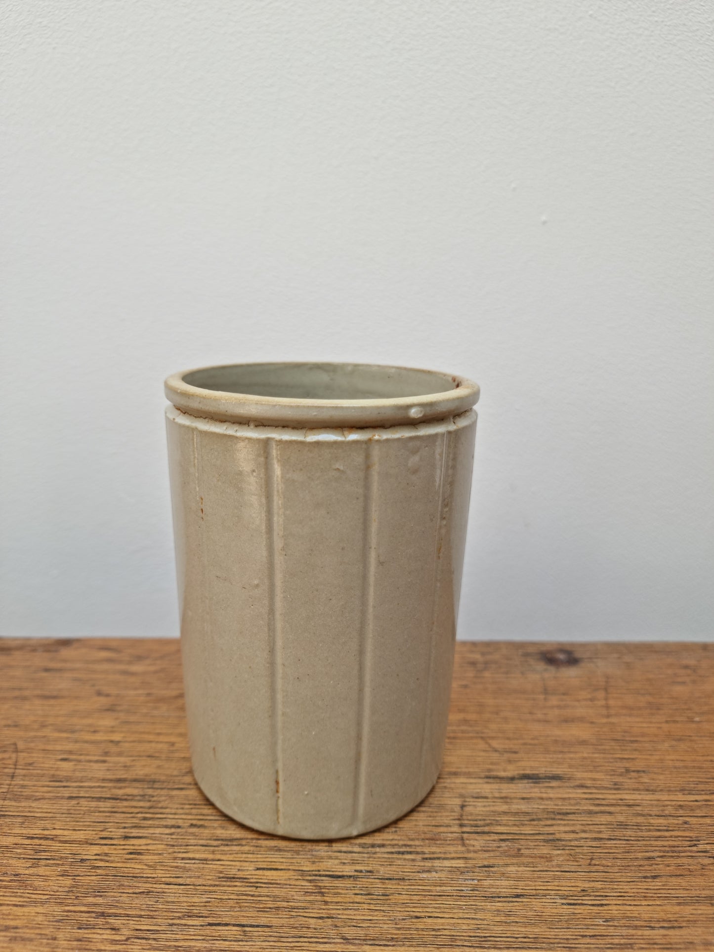 Vintage Stoneware Marmalade Pot