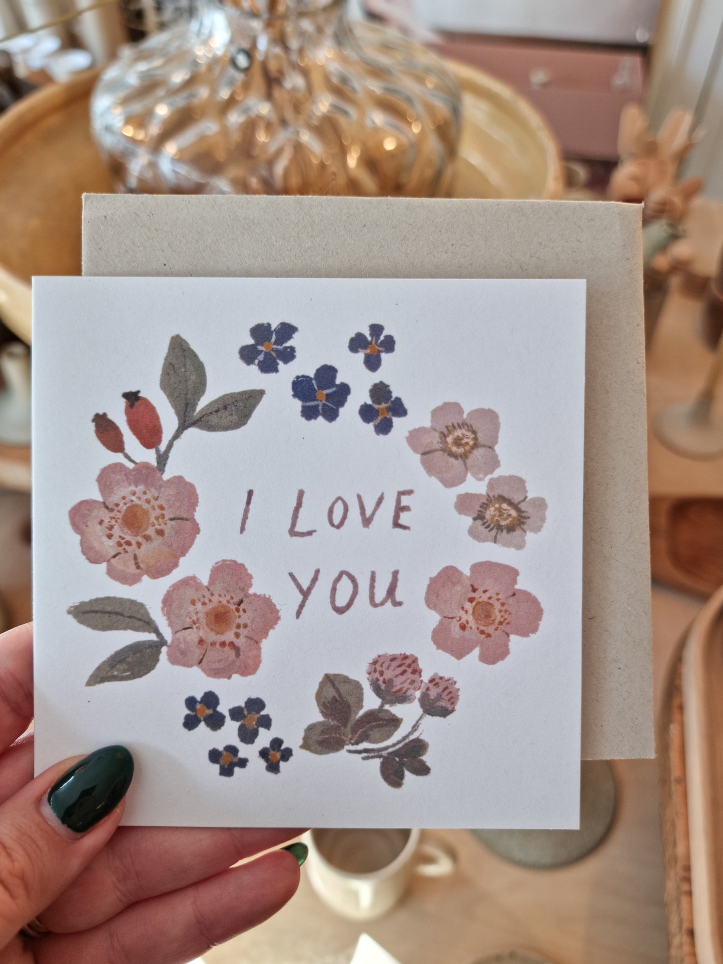 Love in Flowers Card