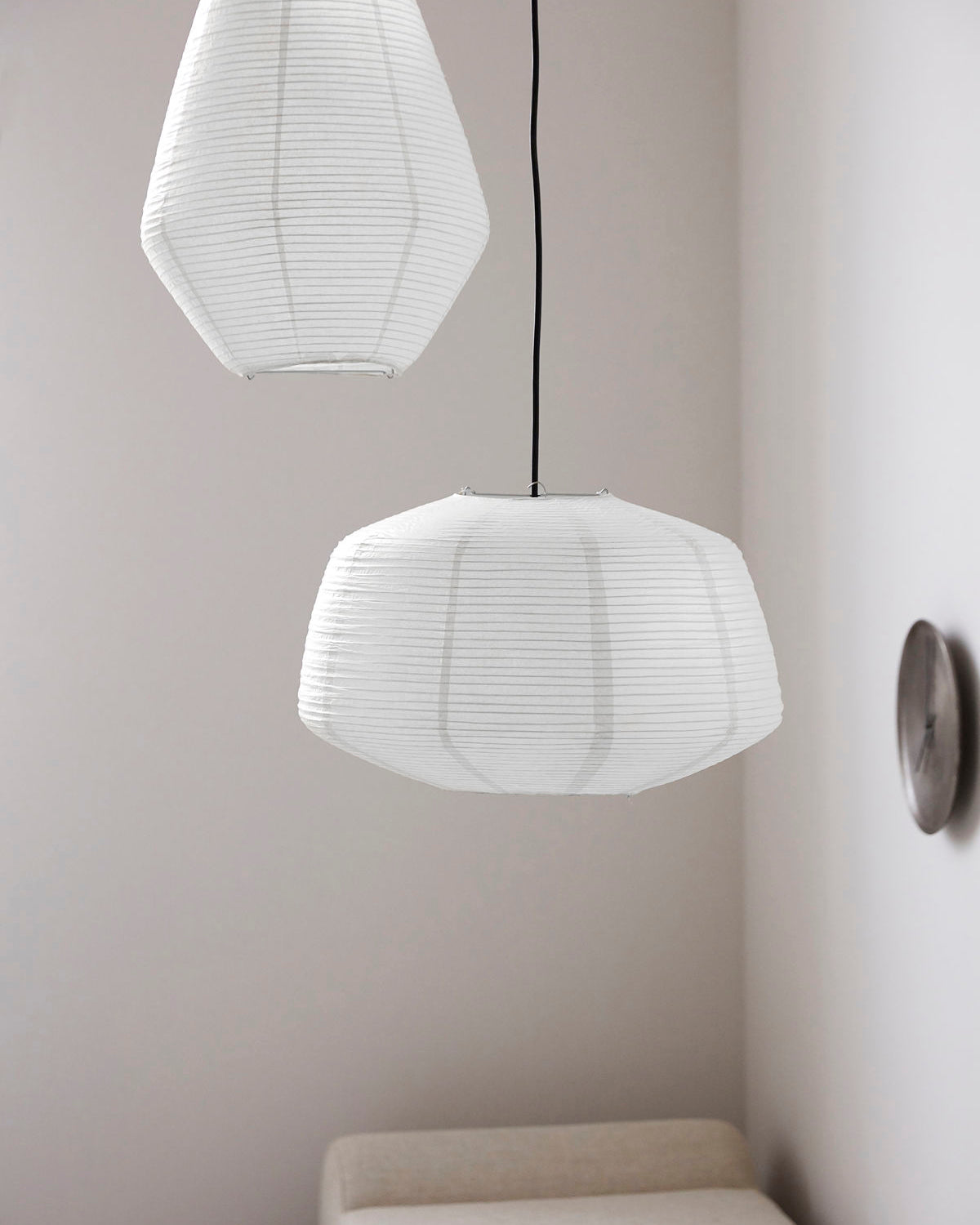 Bidar Lampshade | Small White 50cm