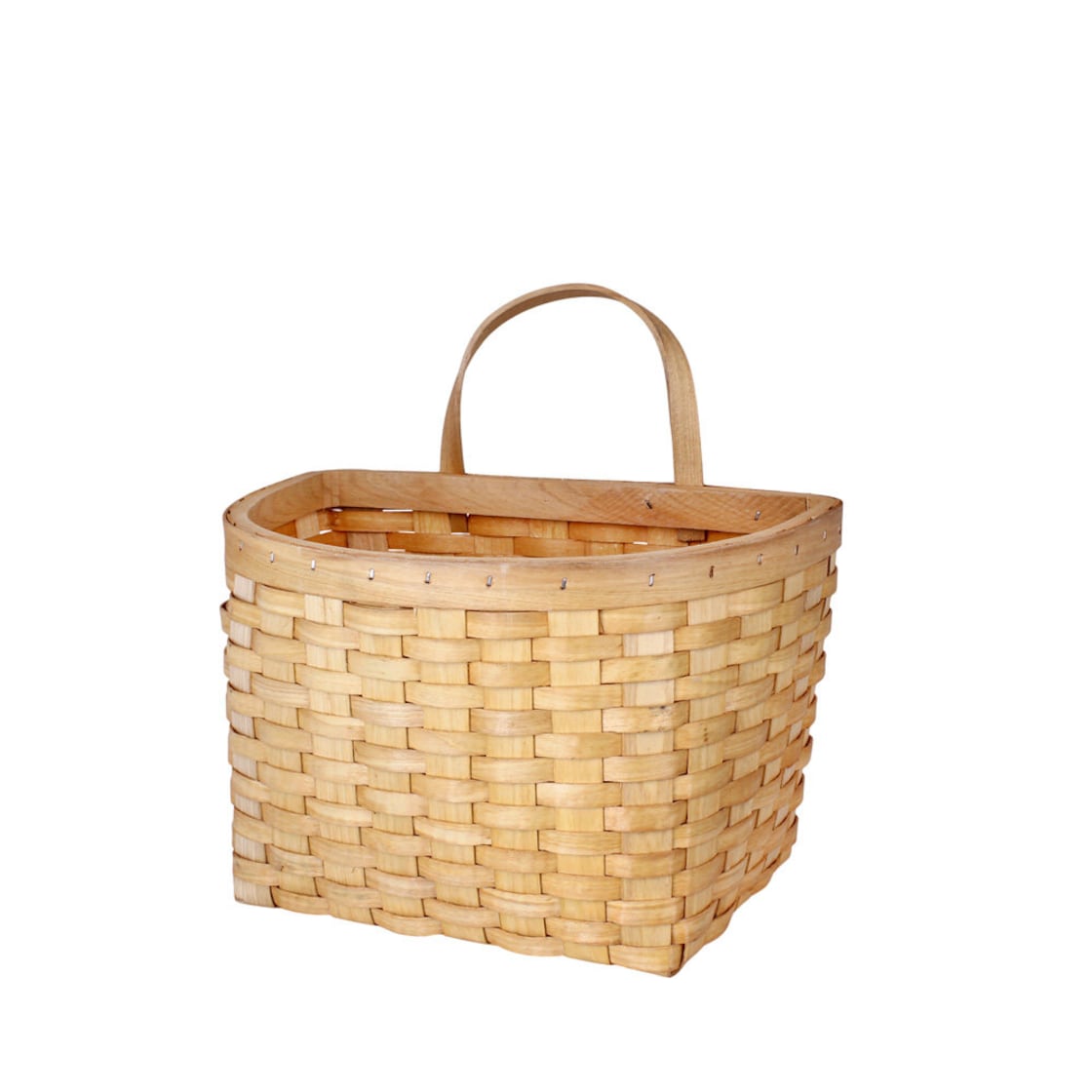 Evy Wood Wall Basket