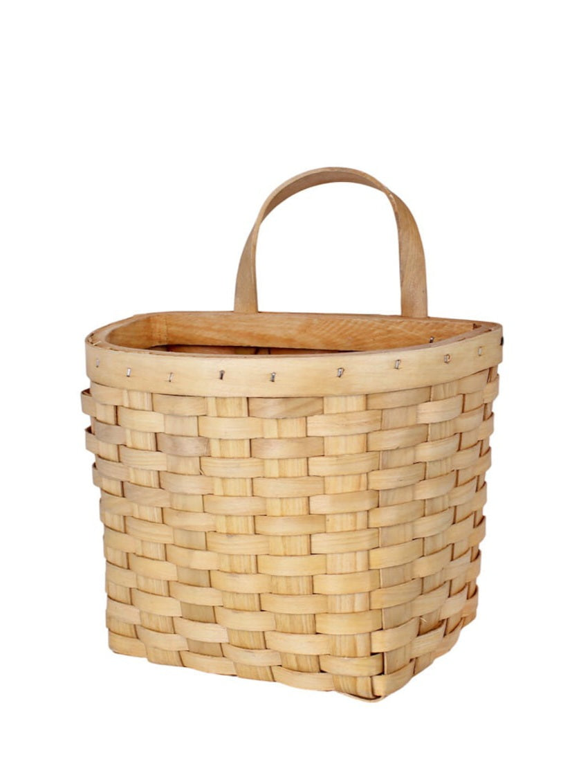 Evy Wood Wall Basket