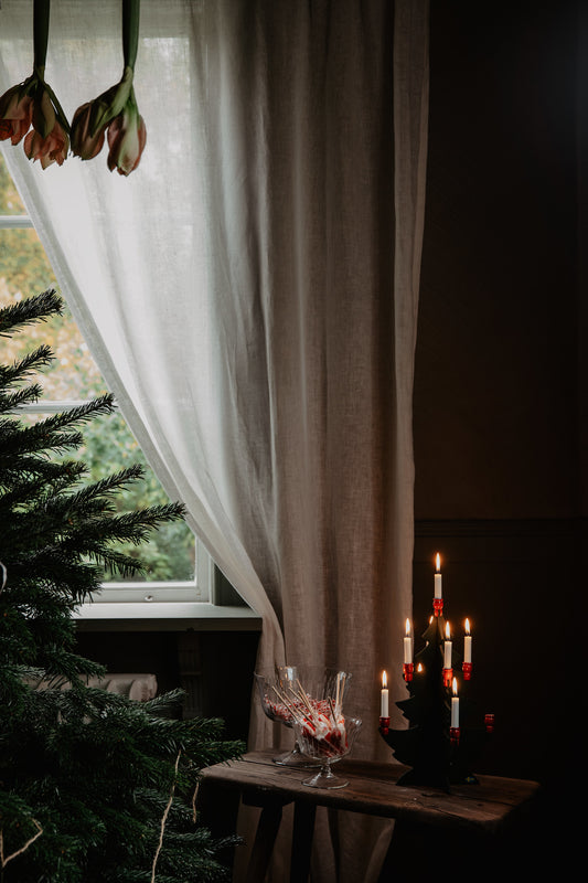 Traditional Swedish Christmas Tree Candle Holder