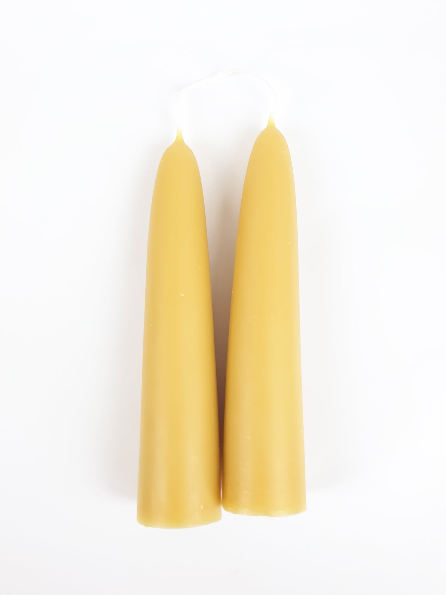 Giant Stubby English Beeswax Candles
