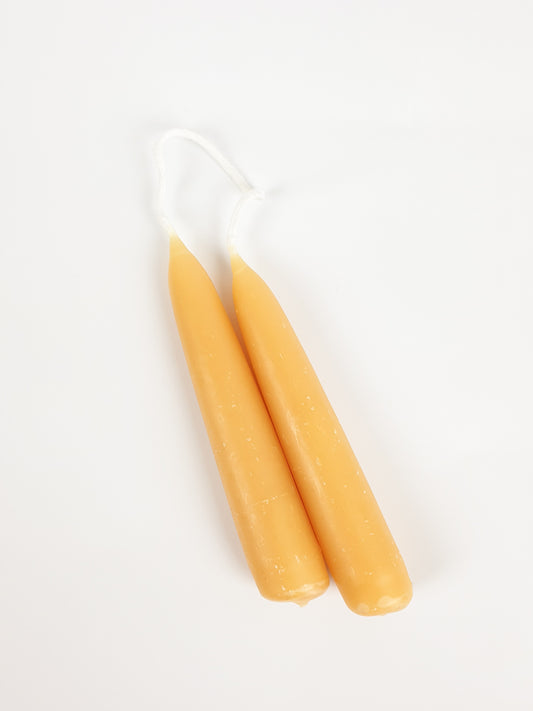 Stubby English Beeswax Candles