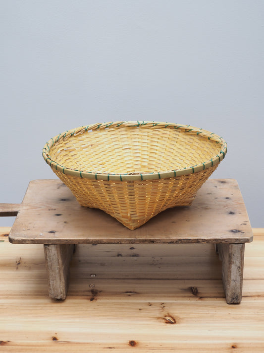 Rustic Bamboo Basket