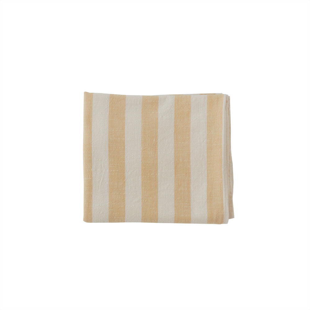 Striped Tablecloth | Vanilla